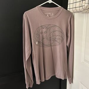 Hippytree Mens organic cotton Longsleeve Tee. Size S